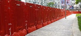 塑料圍擋：輕巧、耐久和易安裝的優(yōu)勢特點【旭東鋼構(gòu)】
